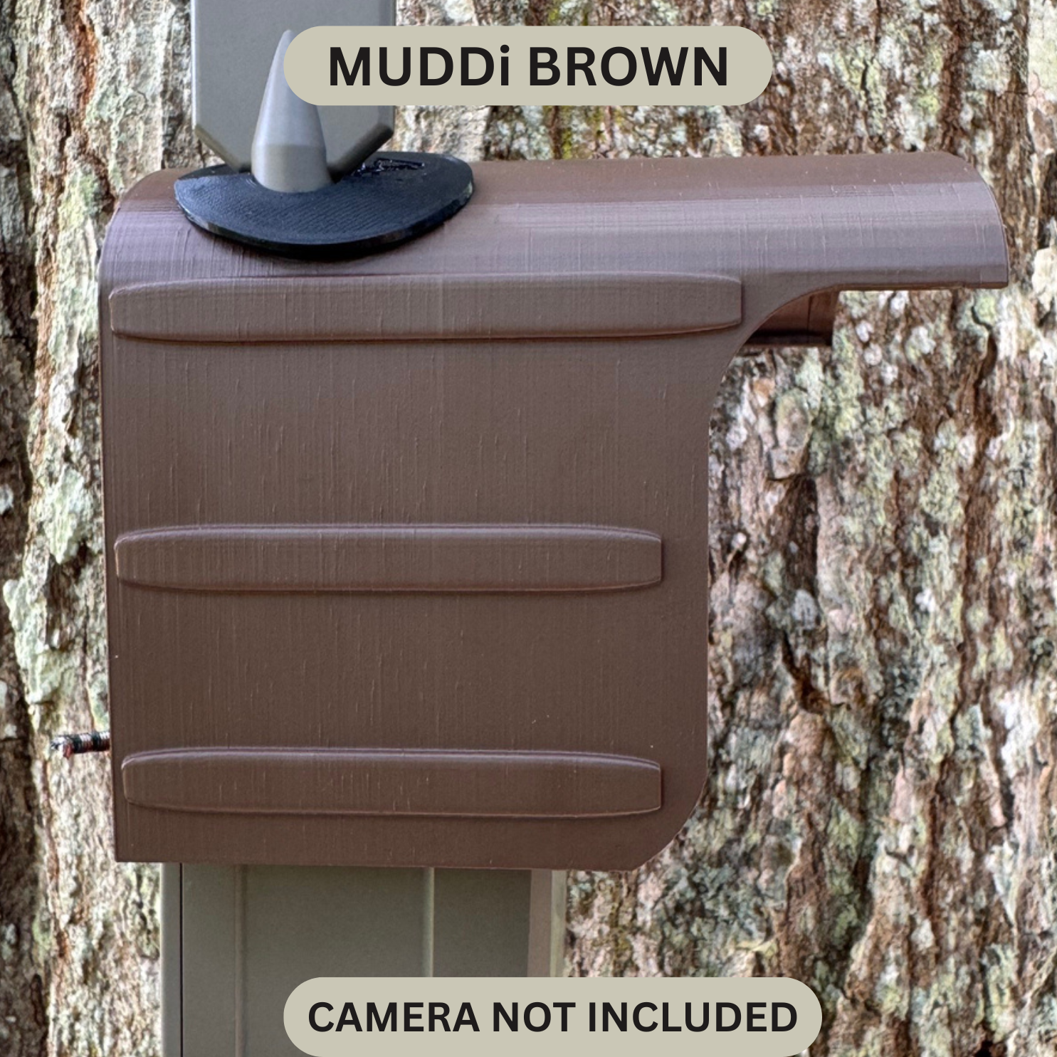 Made in the USA trail camera cover for the TACTACAM REVEAL 4.0 trail camera. Protective trail camera cover keeps your game camera operating in in climate weather.