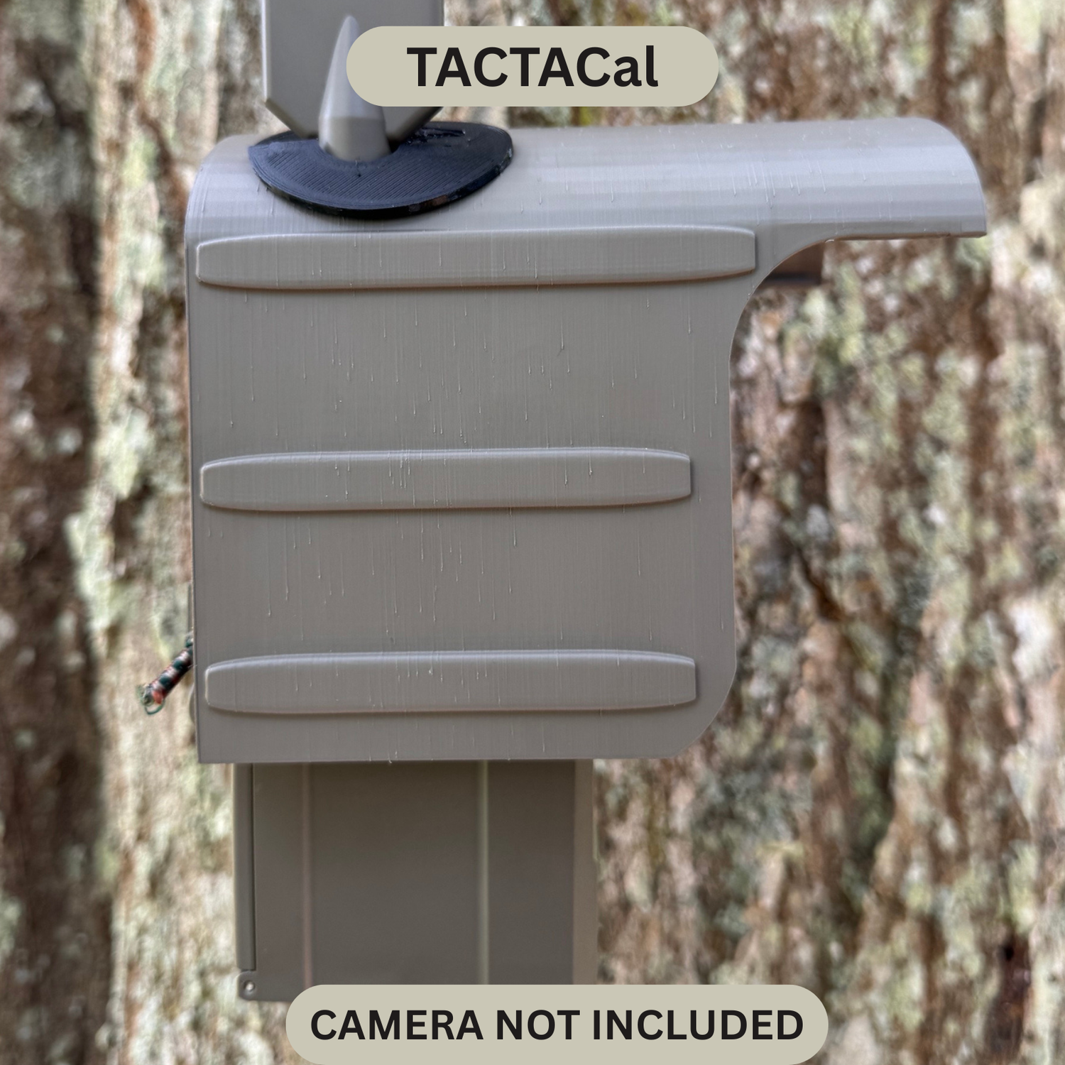Made in the USA trail camera cover for the TACTACAM REVEAL 4.0 trail camera. Protective trail camera cover  keeps your game camera operating in in climate weather.